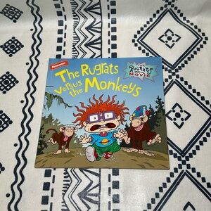 1998 Book Rugrats Versus The Monkeys-‎ used
